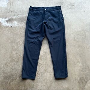 Lululemon Pants Mens 36x30 Navy Blue ABC Slim Fit Warpstreme Performance Chinos